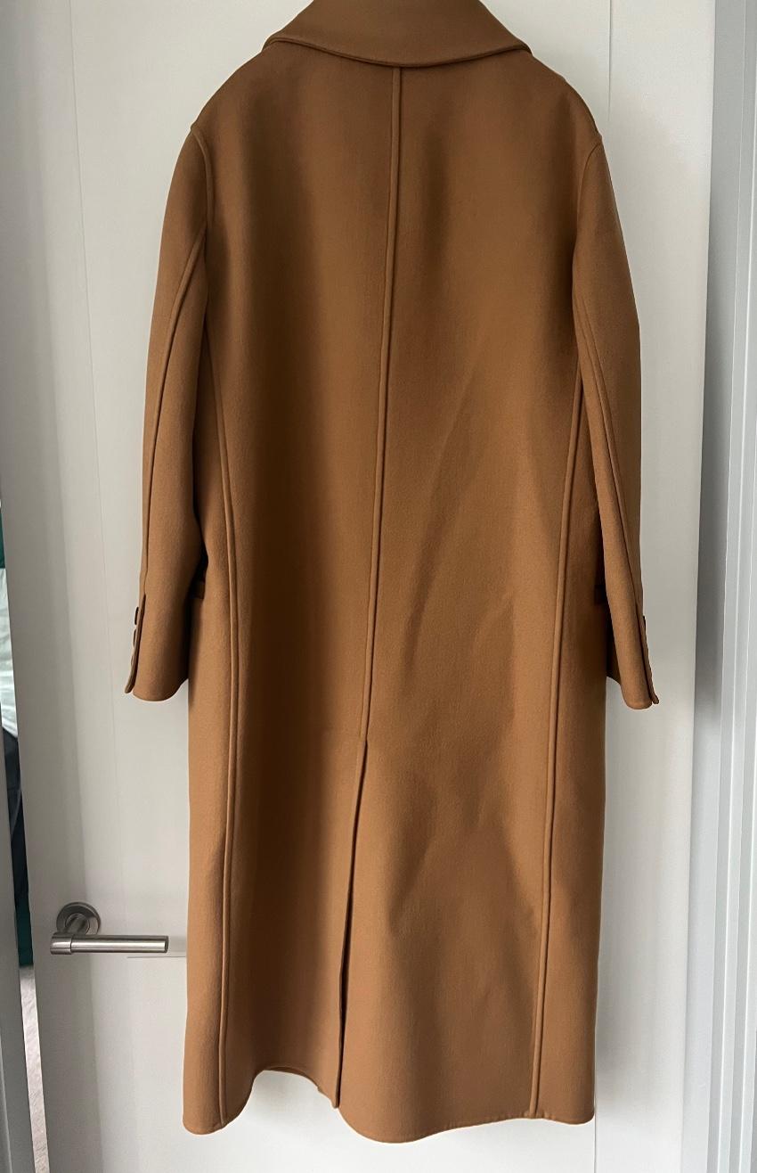 Salvatore Ferragamo cashmere blend buttoned midi coat