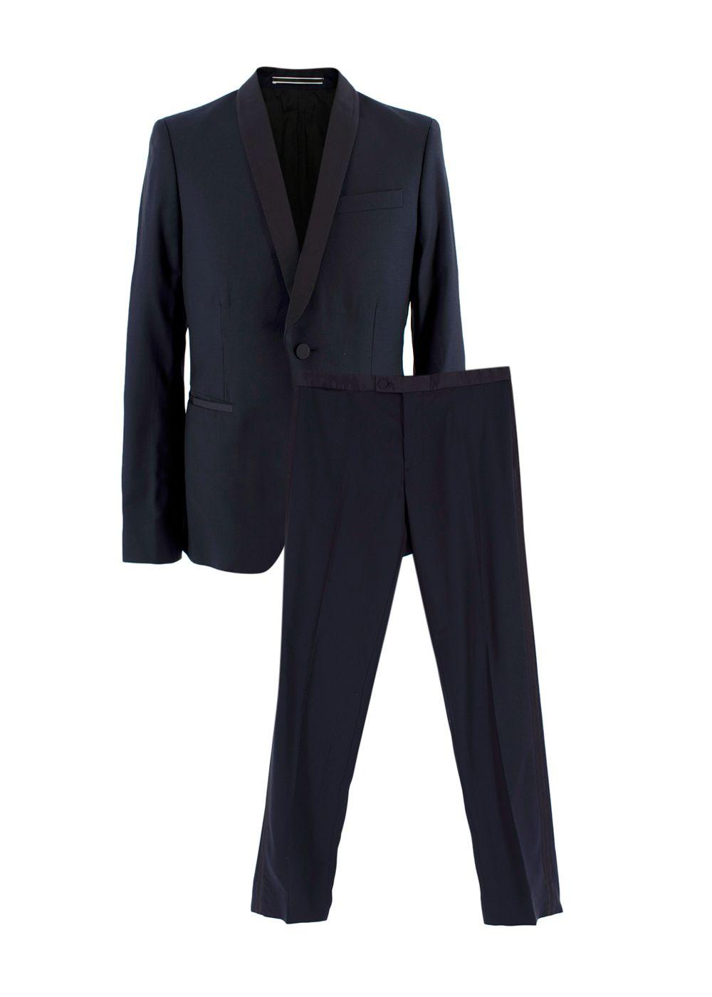 J. Lindenberg Navy Skinny Fit Suit Jacket & Trousers