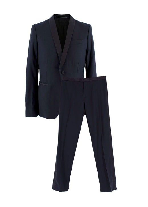 J. Lindenberg Navy Skinny Fit Suit Jacket & Trousers