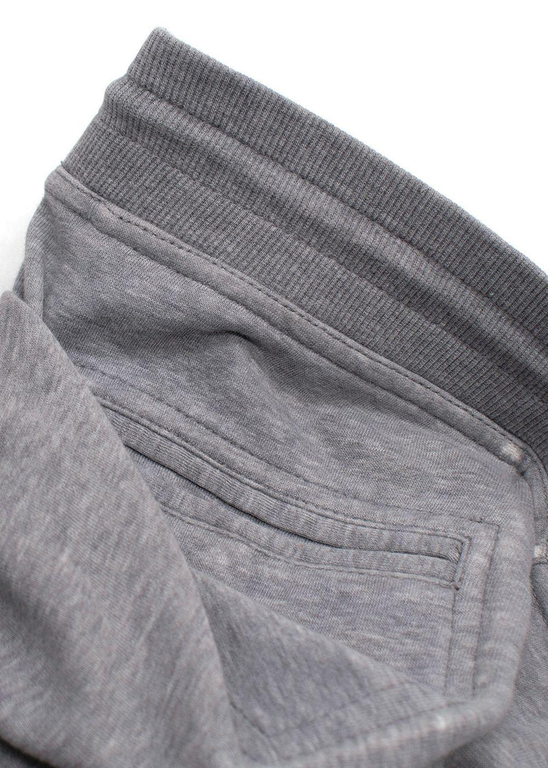 Brunello Cucinelli Grey Cuffed Sweatpants