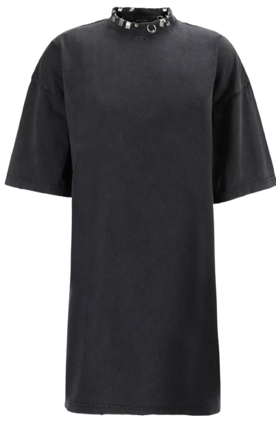 Black Pierced T-Shirt