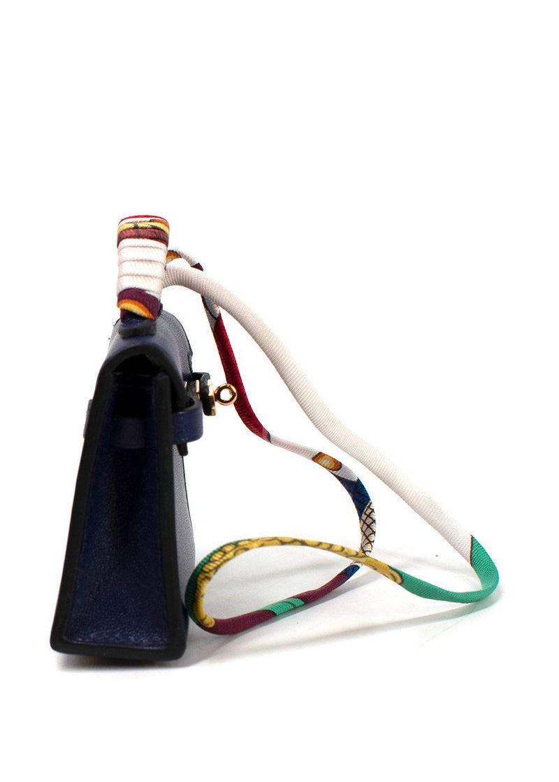 Hermes Tadelakt Micro Kelly Twilly Bag Charm