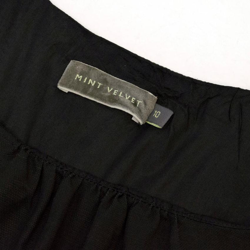 Mint Velvet Black Top