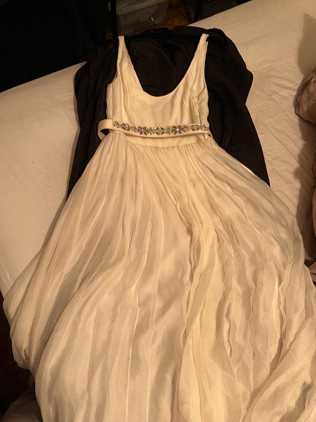 Stella McCartney Embellished gathered silk-chiffon gown