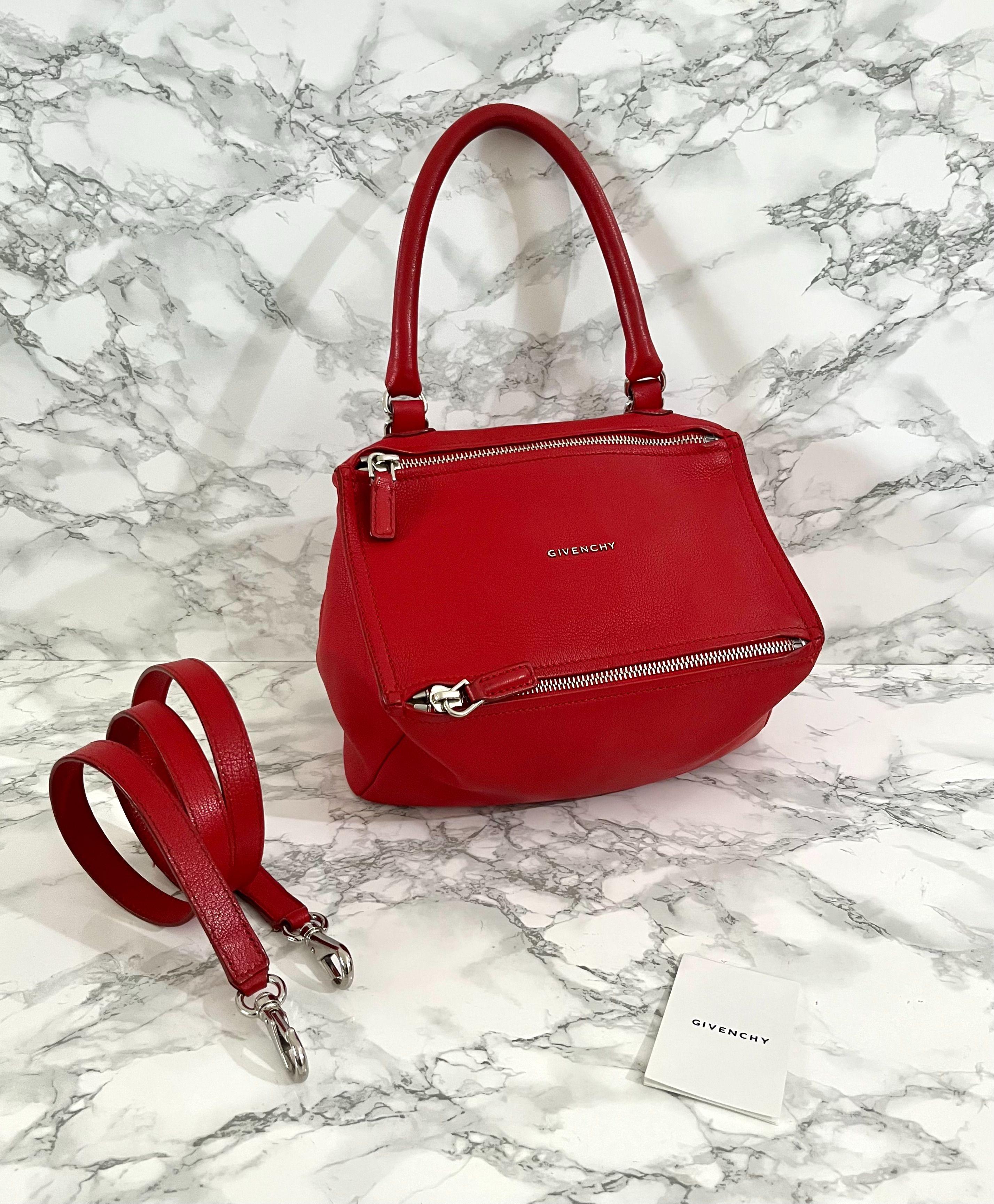 Givenchy Small  Red Pandora Bag
