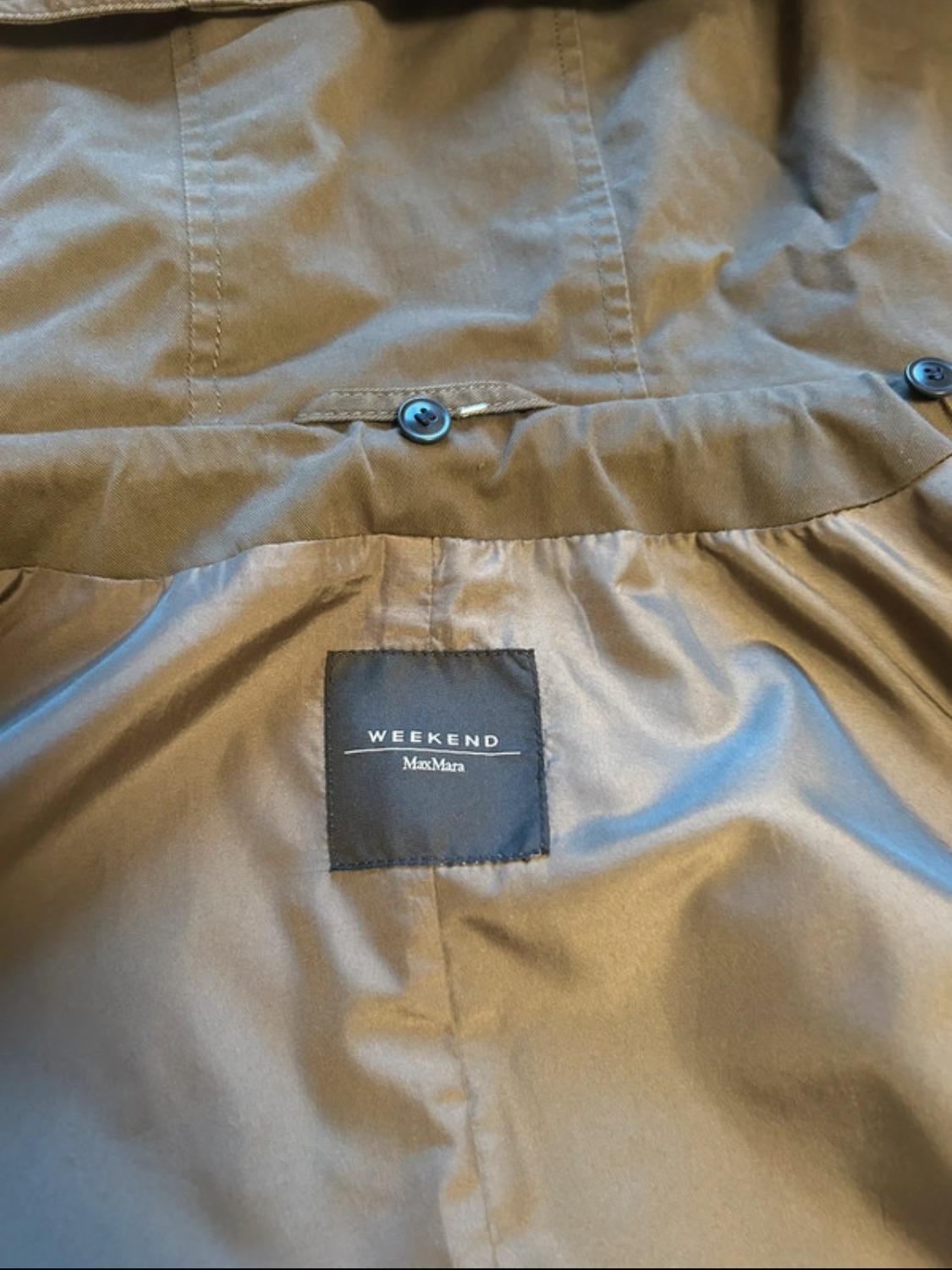 MaxMara Weekend Brown Parka Jacket