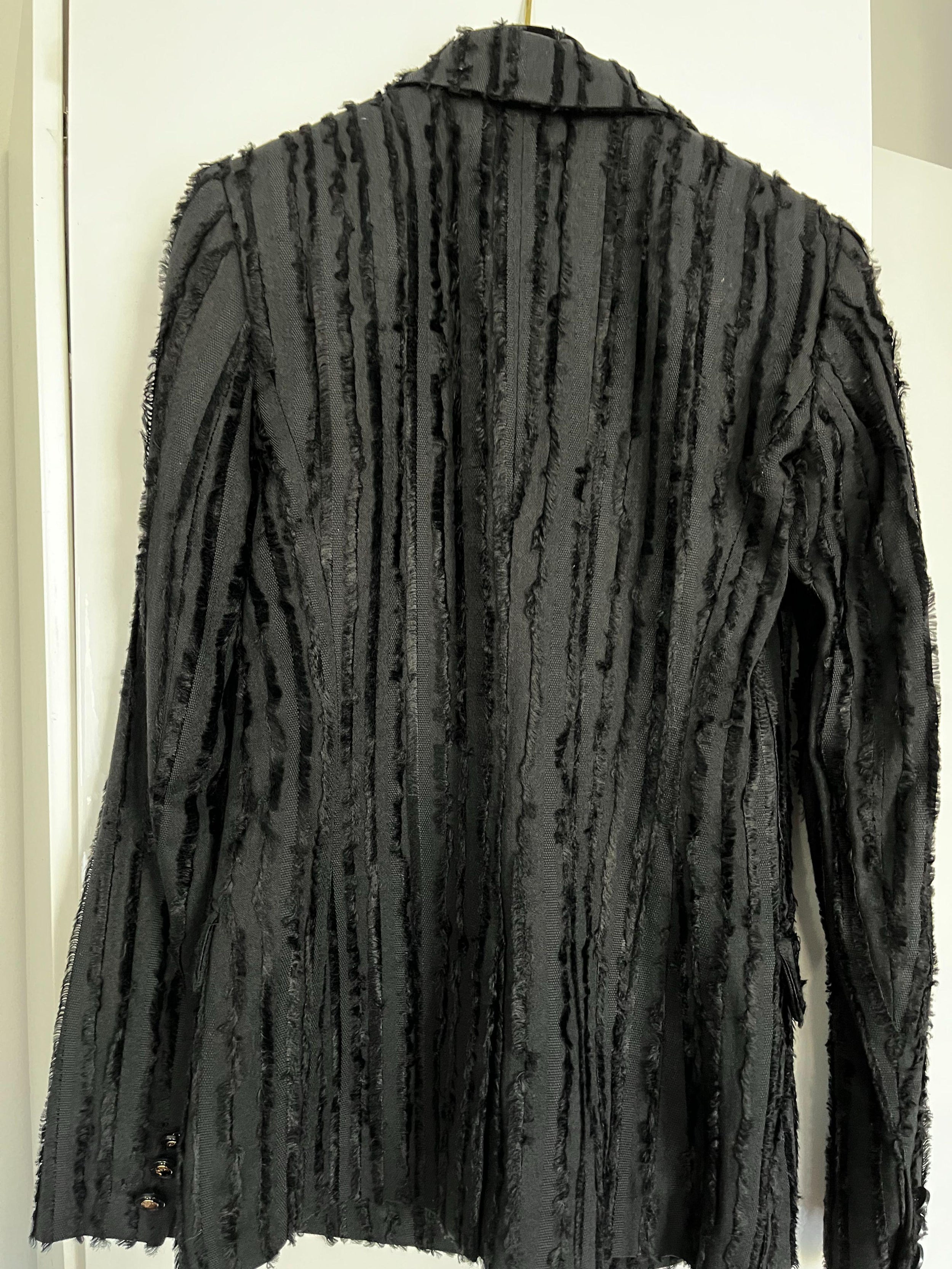 Collection Black Tufted Blazer