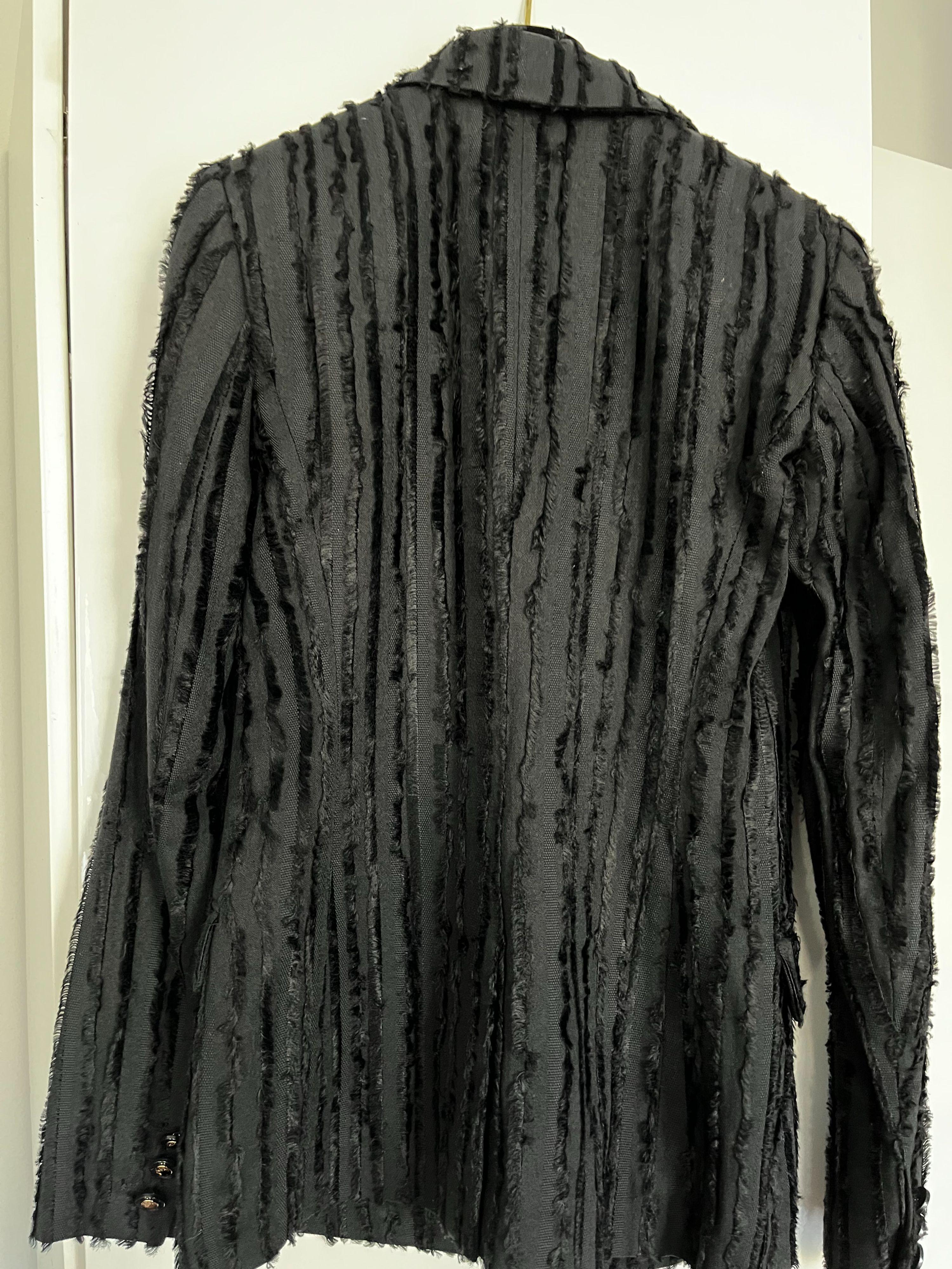 Collection Black Tufted Blazer