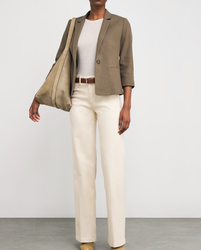 L'Agence Wide-Leg Clayton Trousers