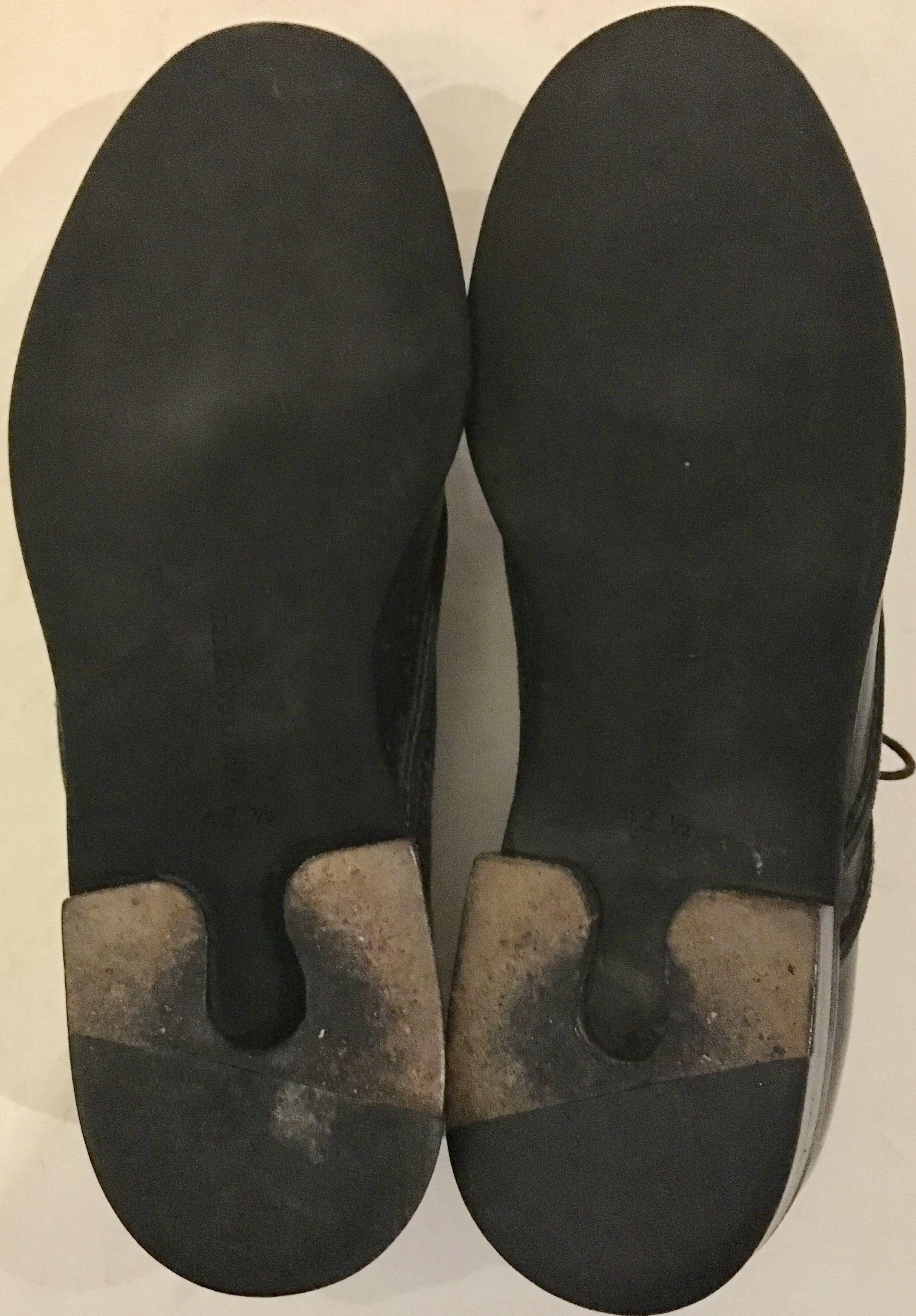 Bottega Veneta  black mens brogues