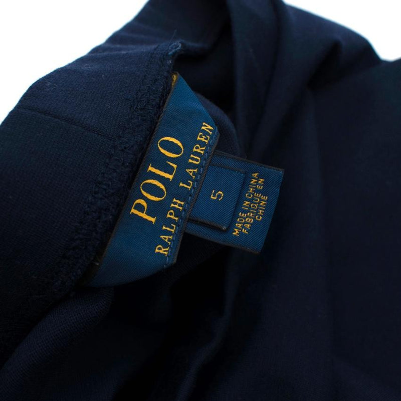 Ralph Lauren Polo Navy Blue Flared Skirt