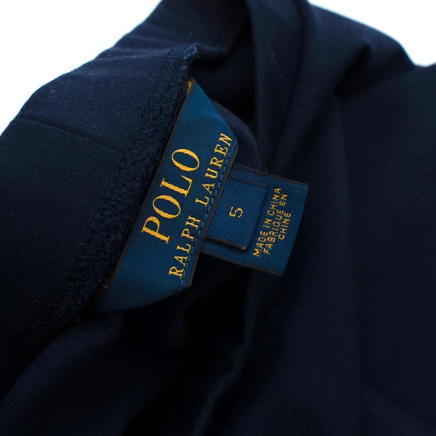 Ralph Lauren Polo Navy Blue Flared Skirt