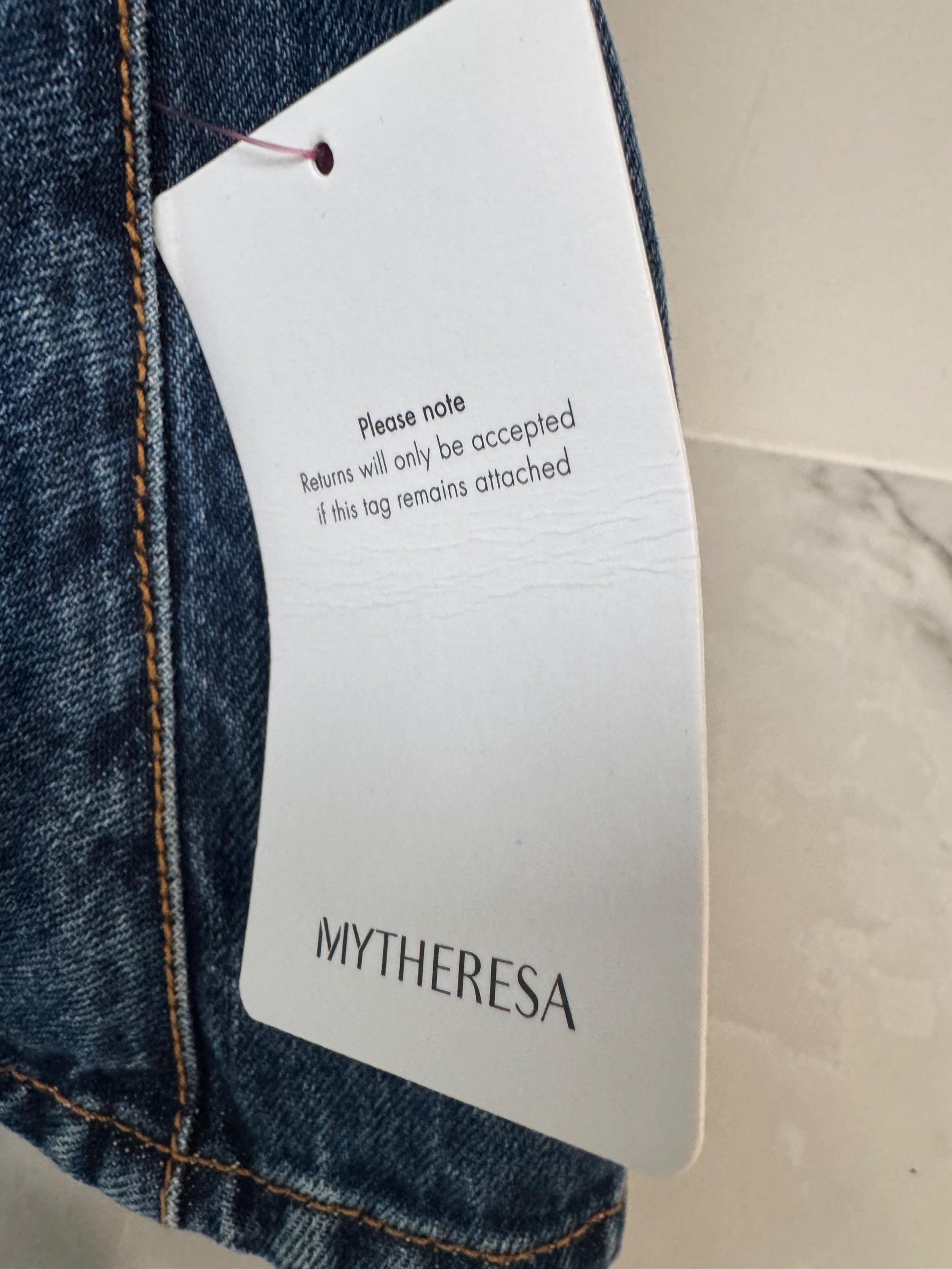 Alexander McQueen Denim Fluted Mini Dress