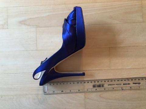 Jimmy Choo poem iris satin sling-back sandals
