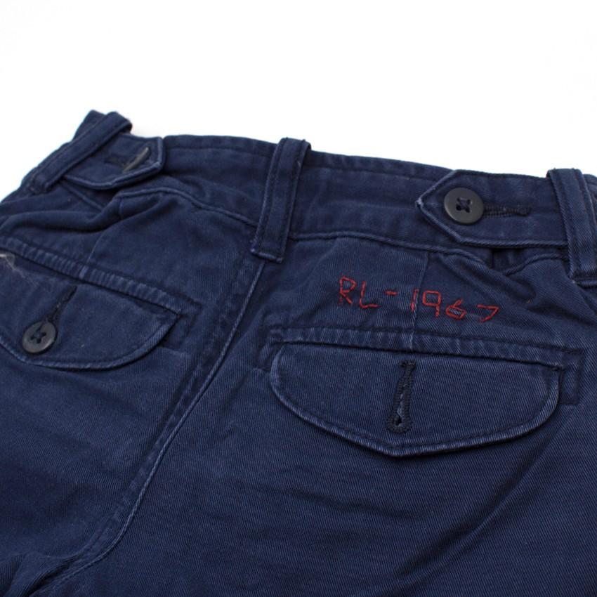 Polo by Ralph Lauren Boys Navy Cotton Shorts