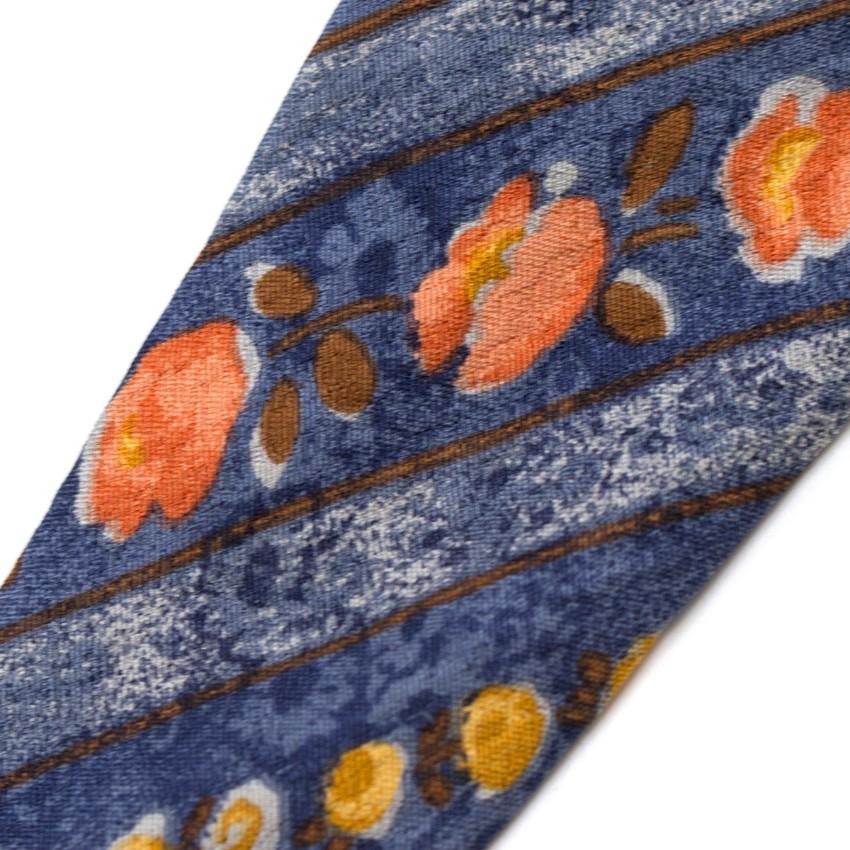 Prochownick Floral-print Silk Tie