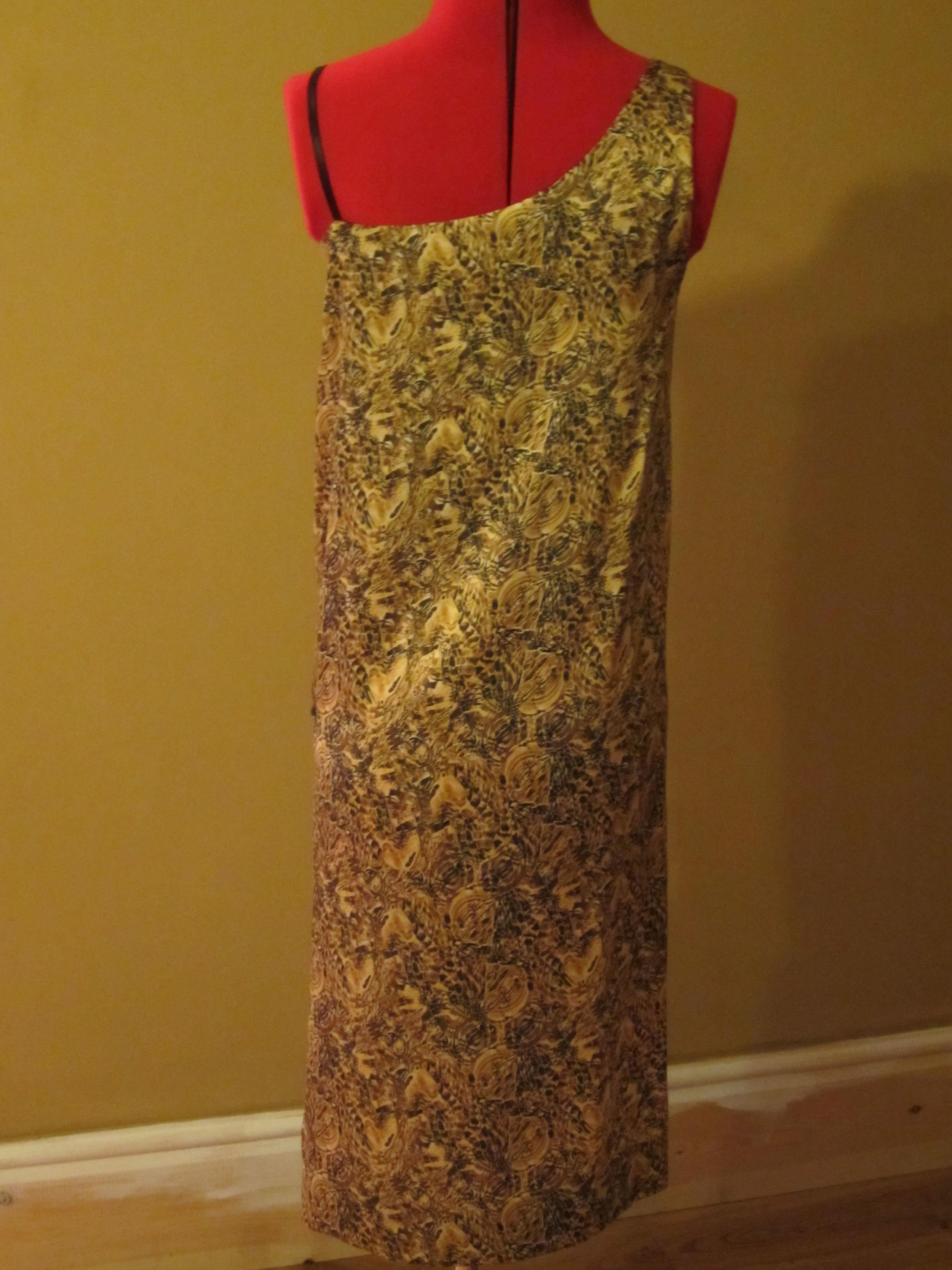 Joseph Gold Silk Dress