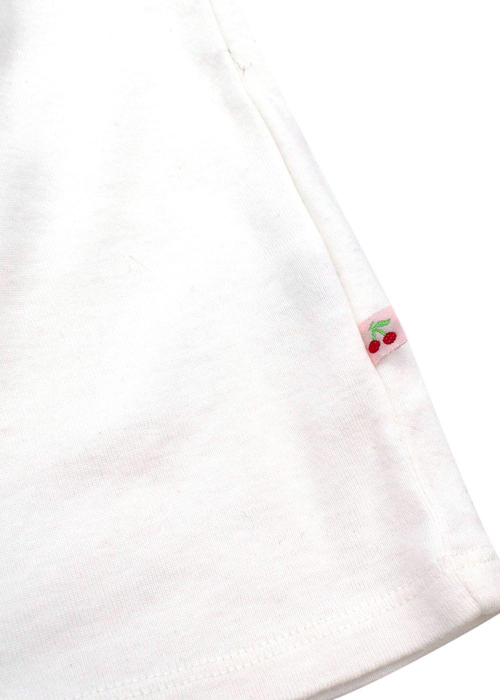 White Cotton Turtle Neck Jumper