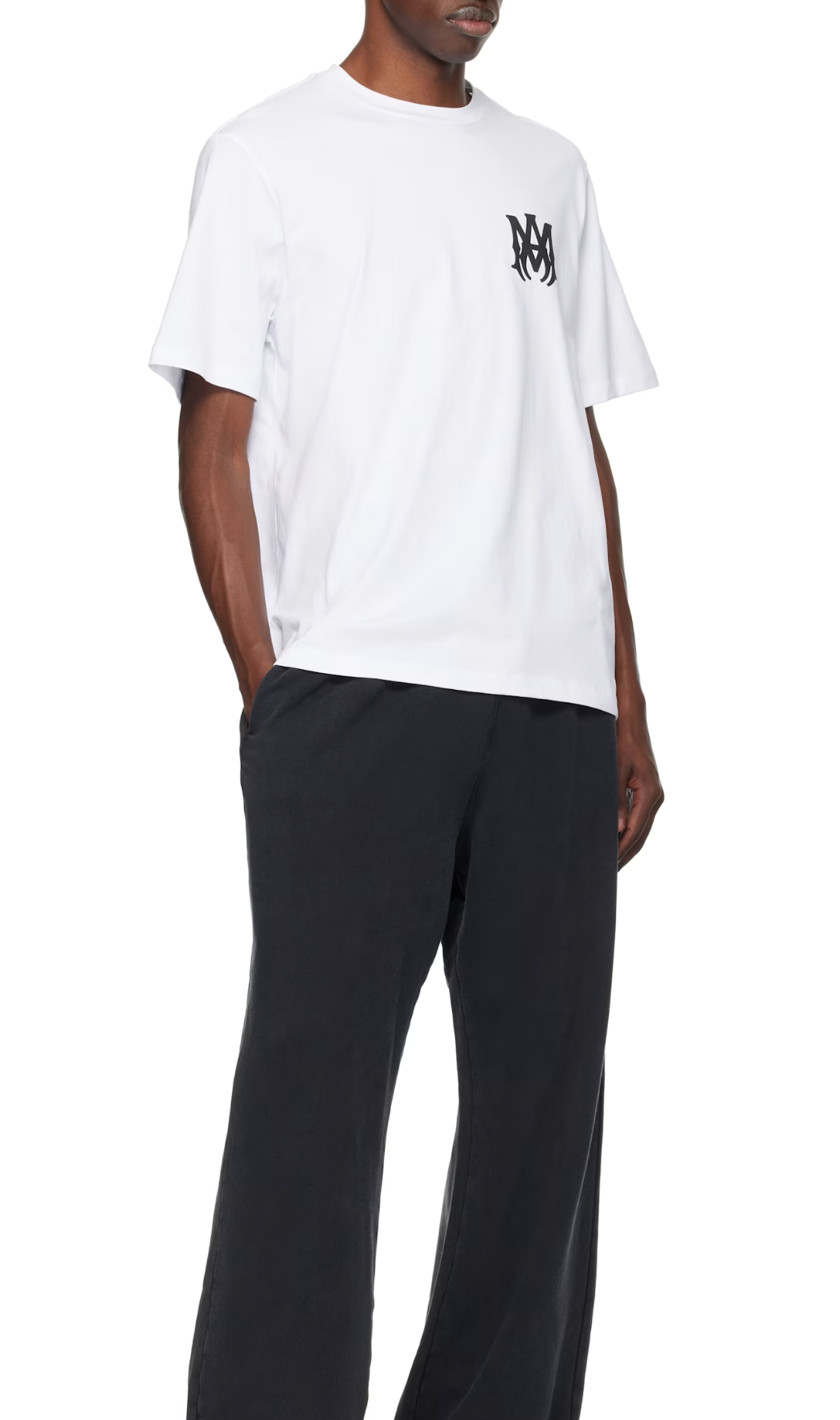 Amiri White MA Core Logo T-shirt