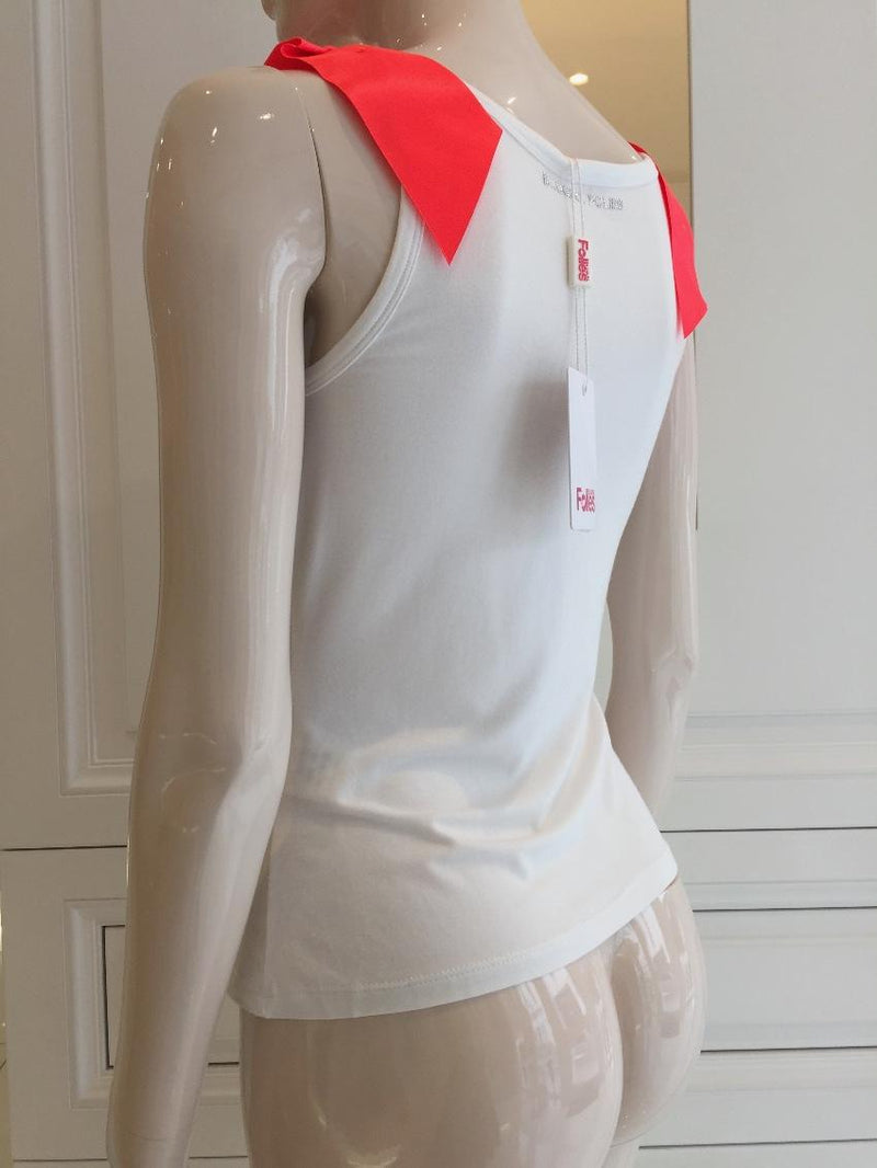 Blumarine Ribbon Vest Top