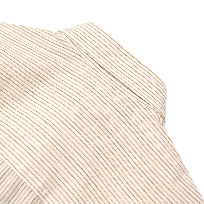 Tommy Bahama Striped Cotton Button Up Shirt