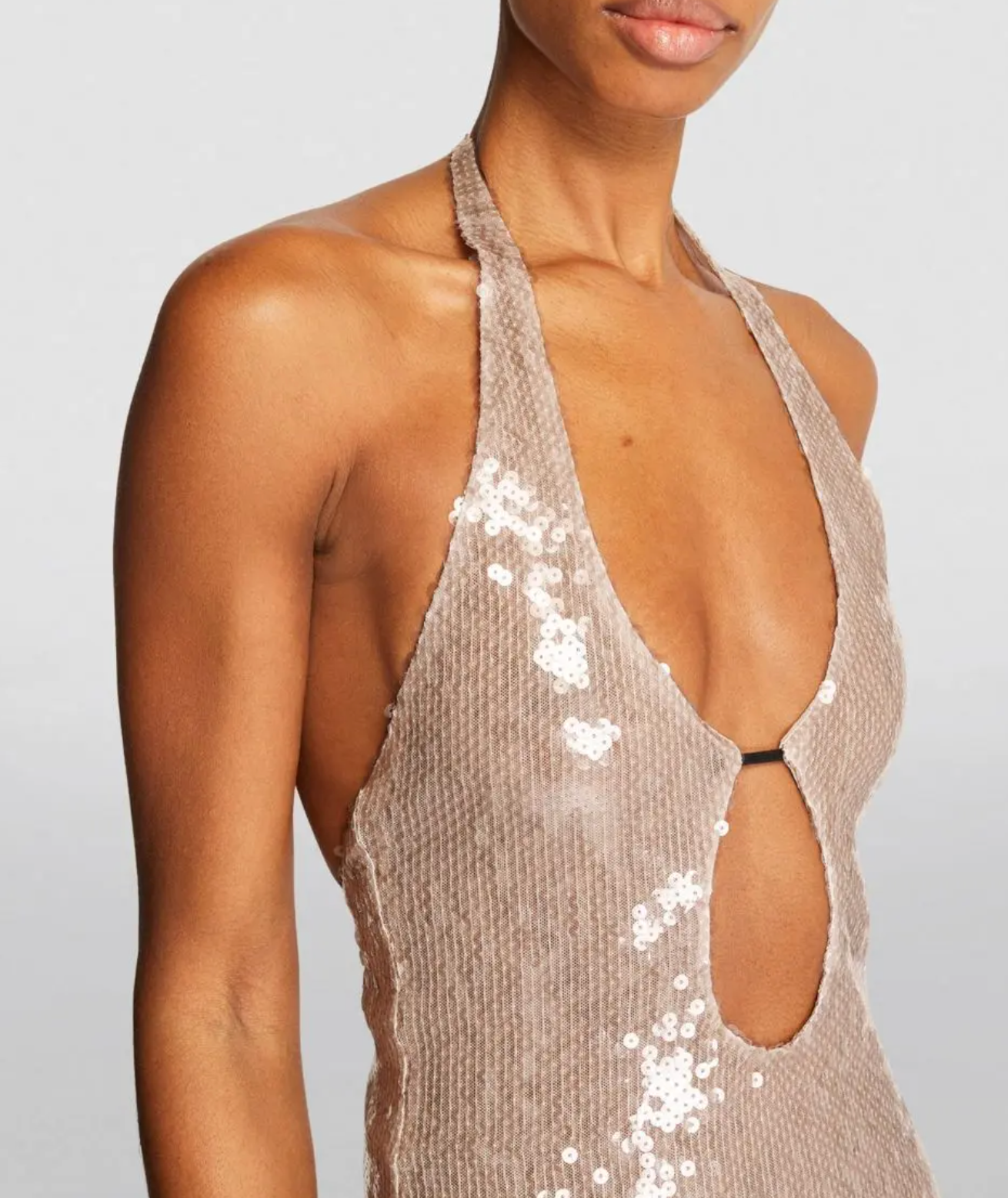 16Arlington Sequinned Sola Midi Dress