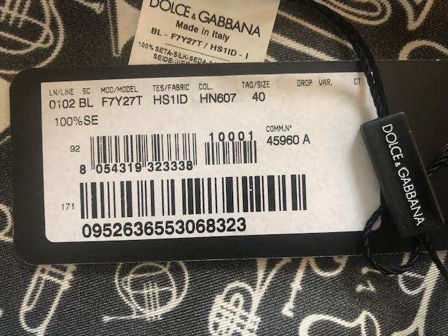 Dolce & Gabbana instrument print t-shirt