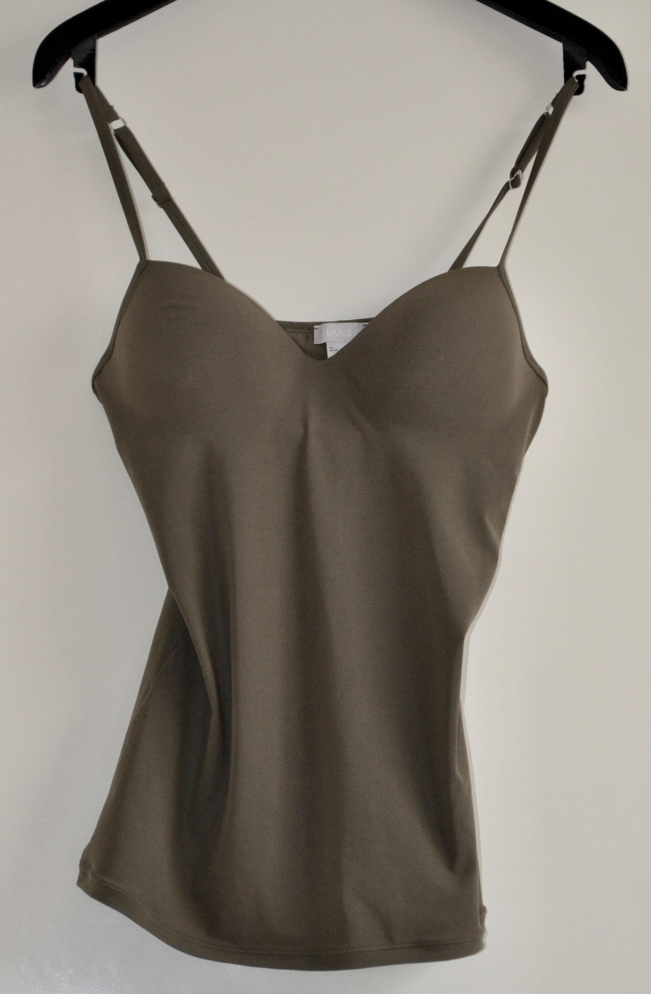 Khaki Padded Cami Top
