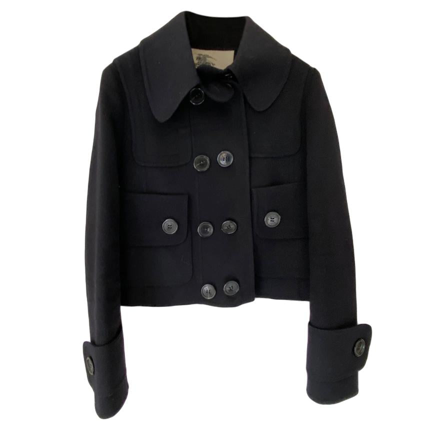 Burberry Prorsum Black Wool Jacket