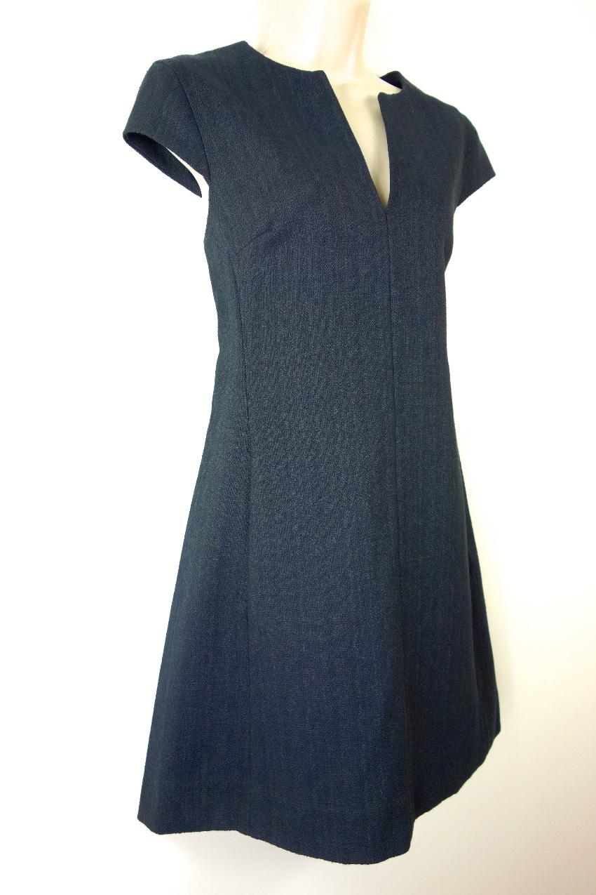 L'Agence Black Tailored Mini Dress
