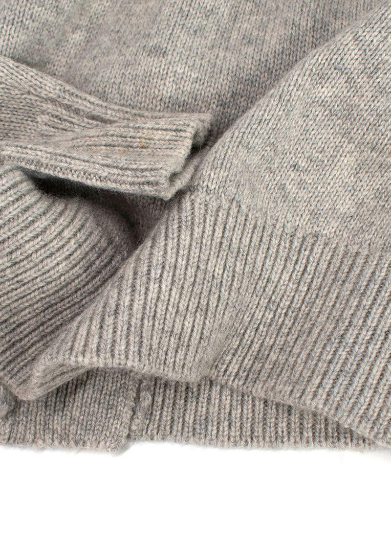 Cinq A Sept Colby Grey Ribbon Cardigan