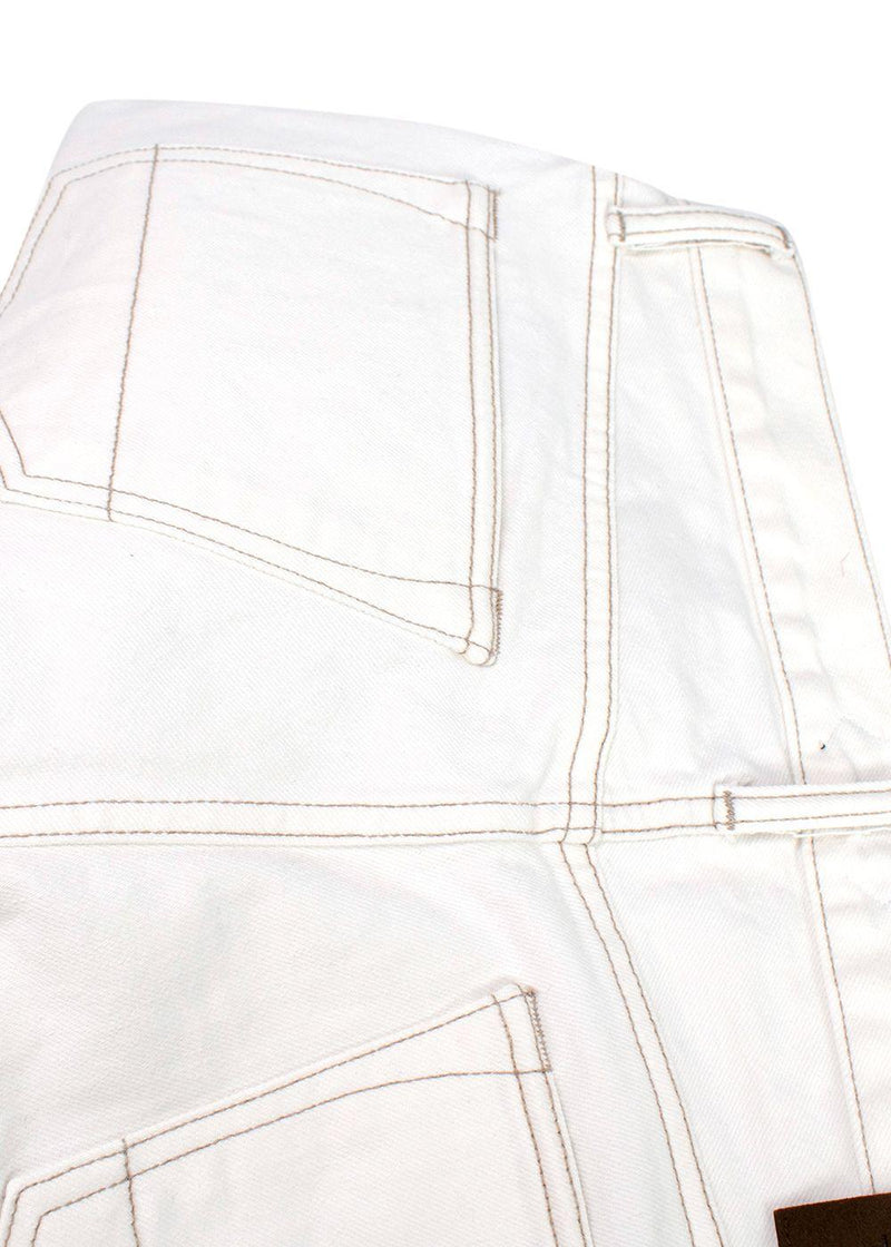 Tom Ford White Denim Slim Fit Jeans
