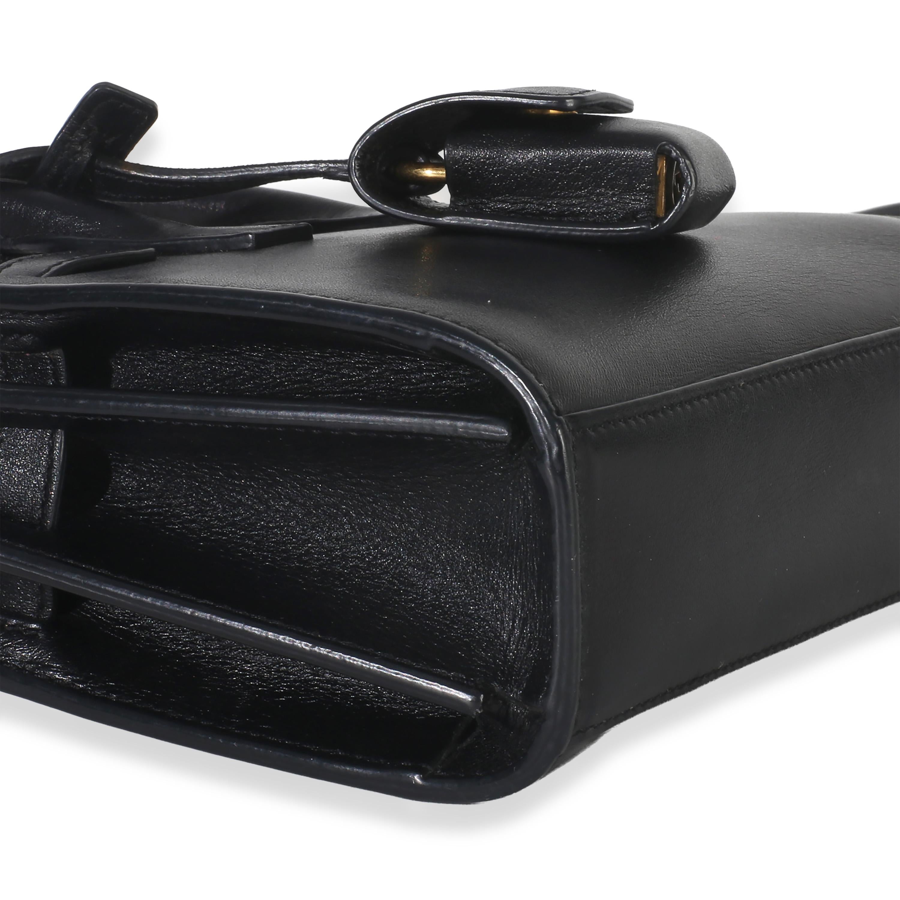 Saint Laurent  Smooth Calfskin Toy Sac Du Jour