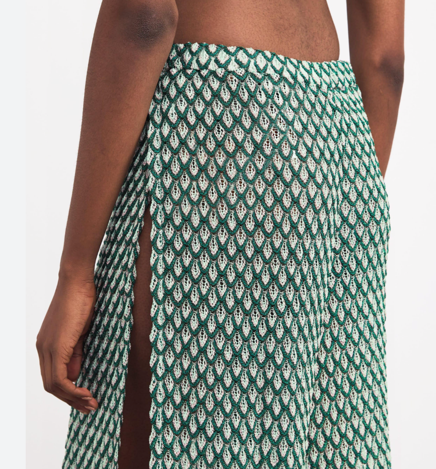 Missoni Crochet Wide-Leg Trousers