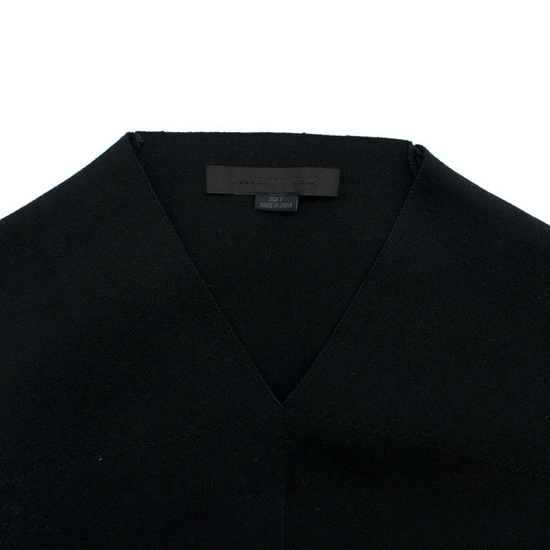 Alexander Wang Black Cut-out Sleeveless Top