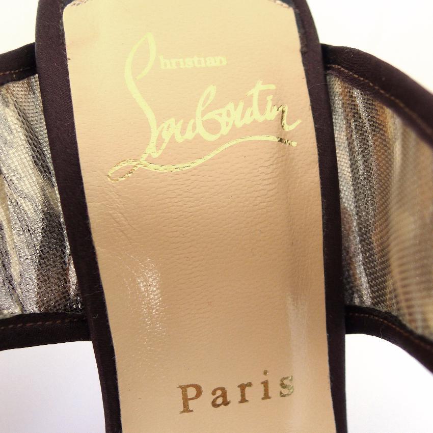 Christian Louboutin Miss Chief Safari Sandals