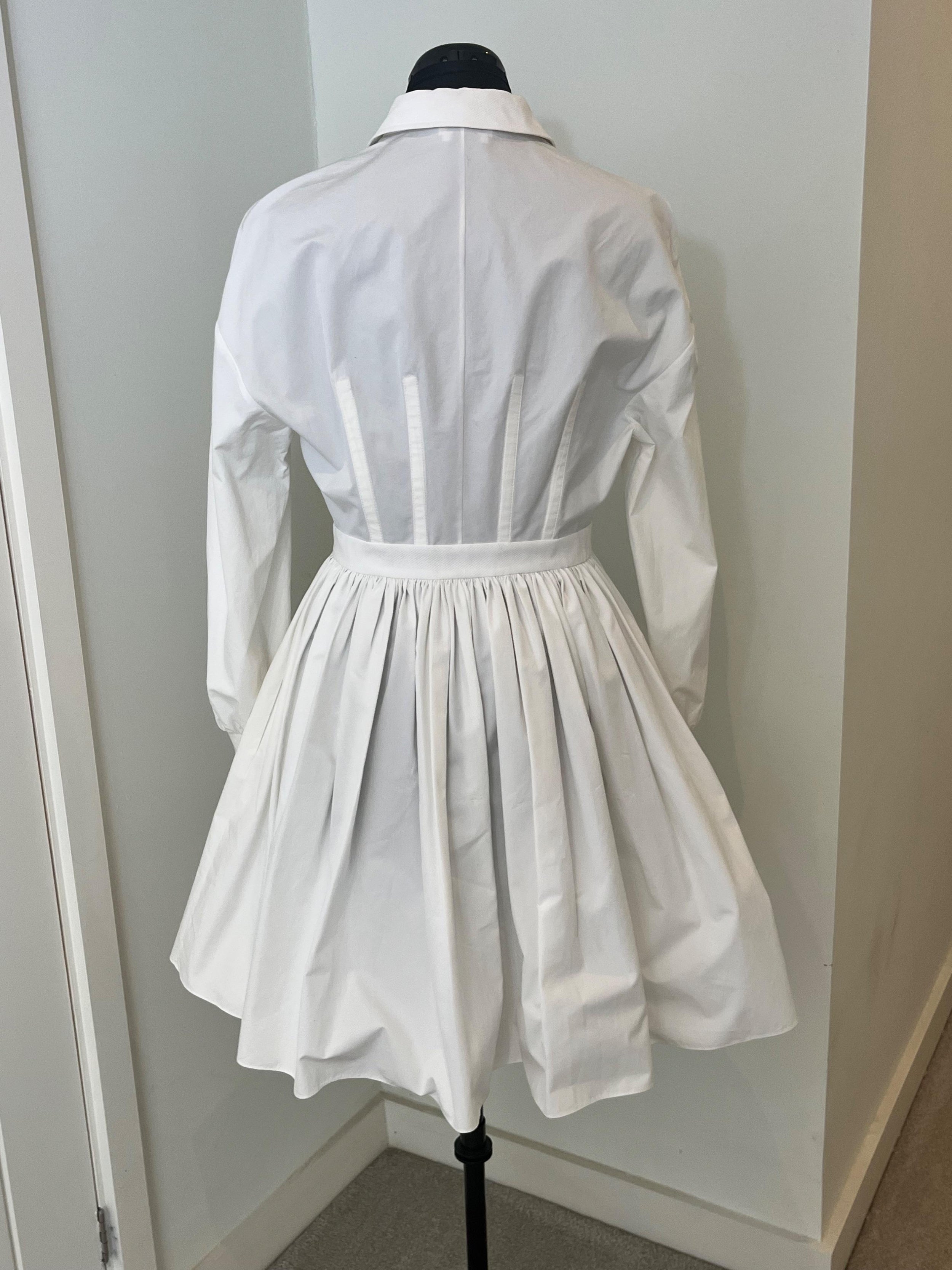 Cotton Poplin Shirt Dress