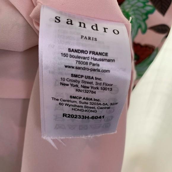 Sandro Floral Print multicolored Dress