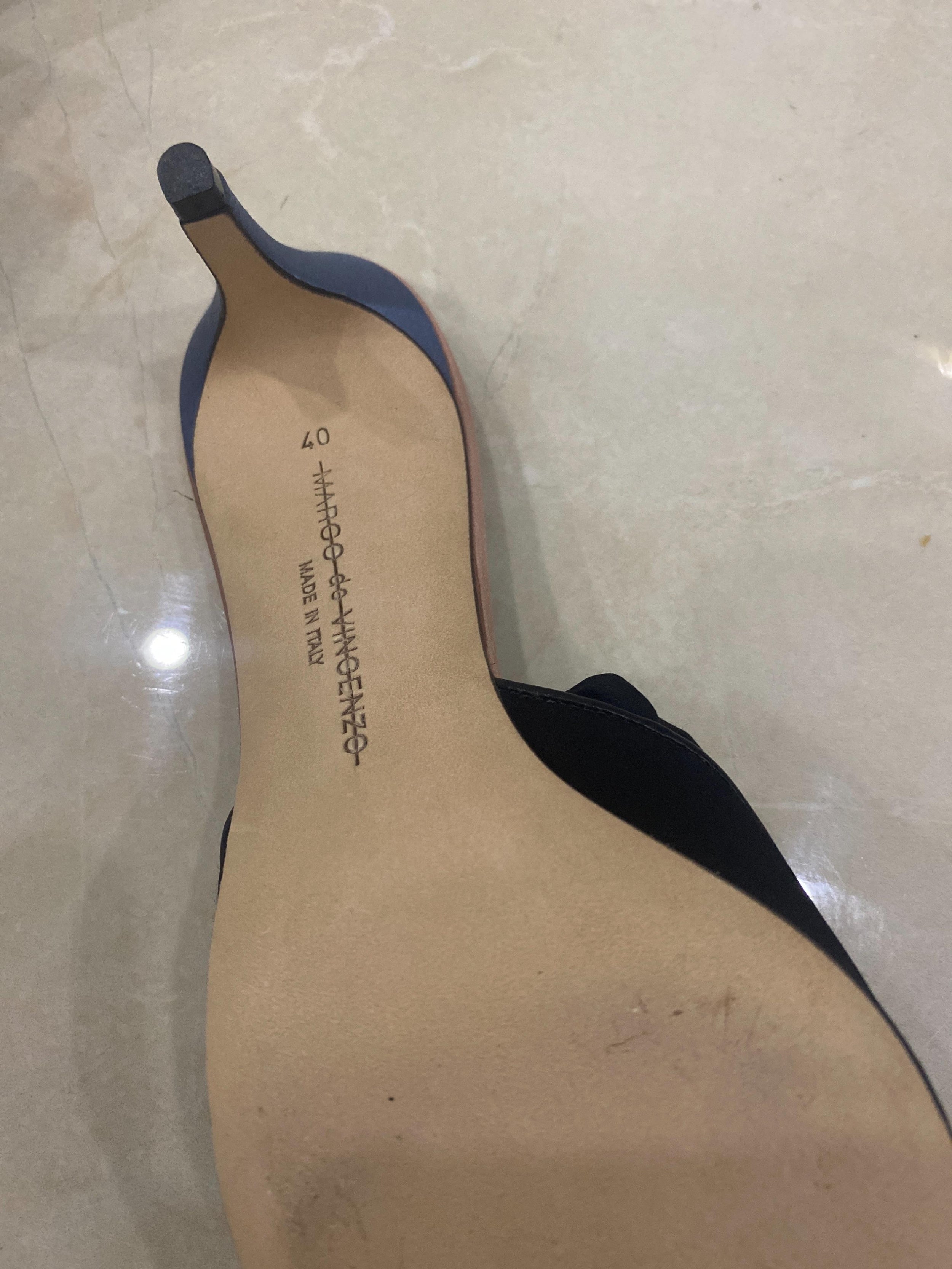 Ruched Satin Mules