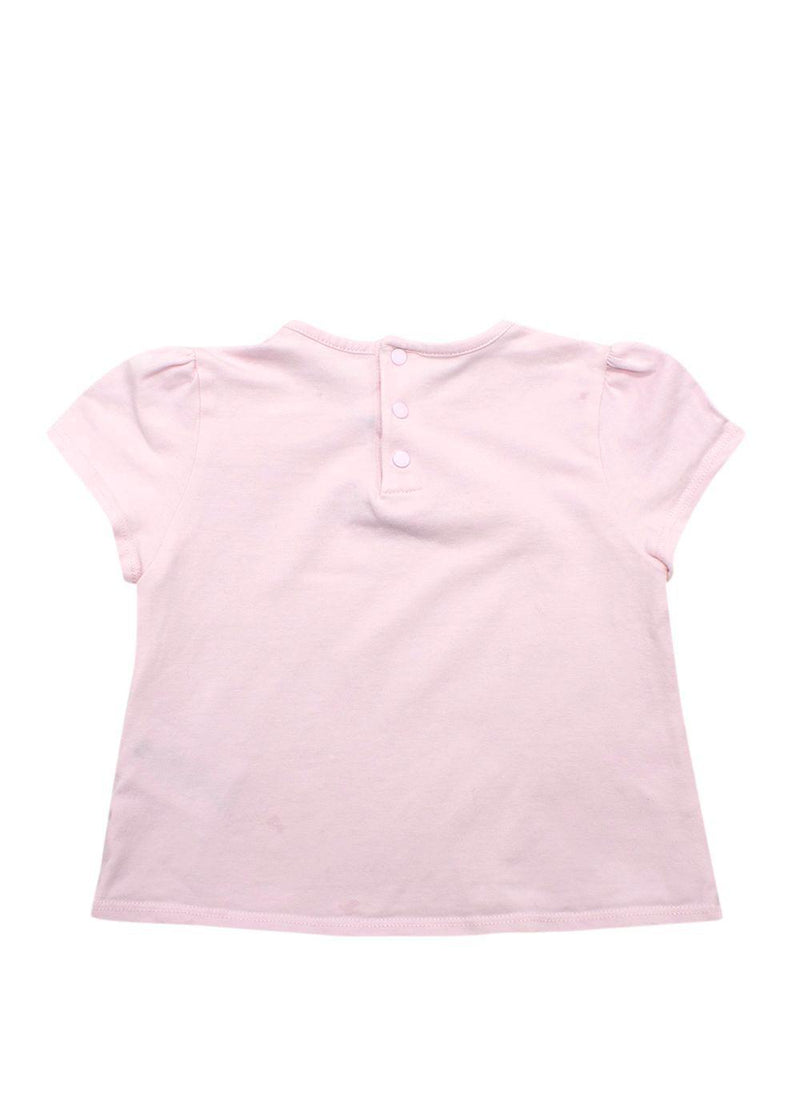 Givenchy Kids Pink 'I Feel Love' T-Shirt