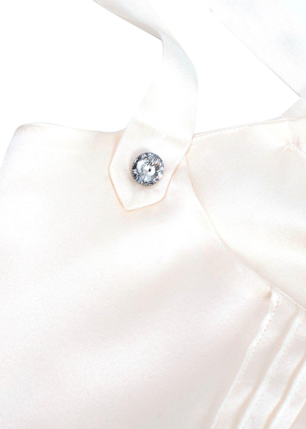 Matthew Williamson Cream Silk Vest