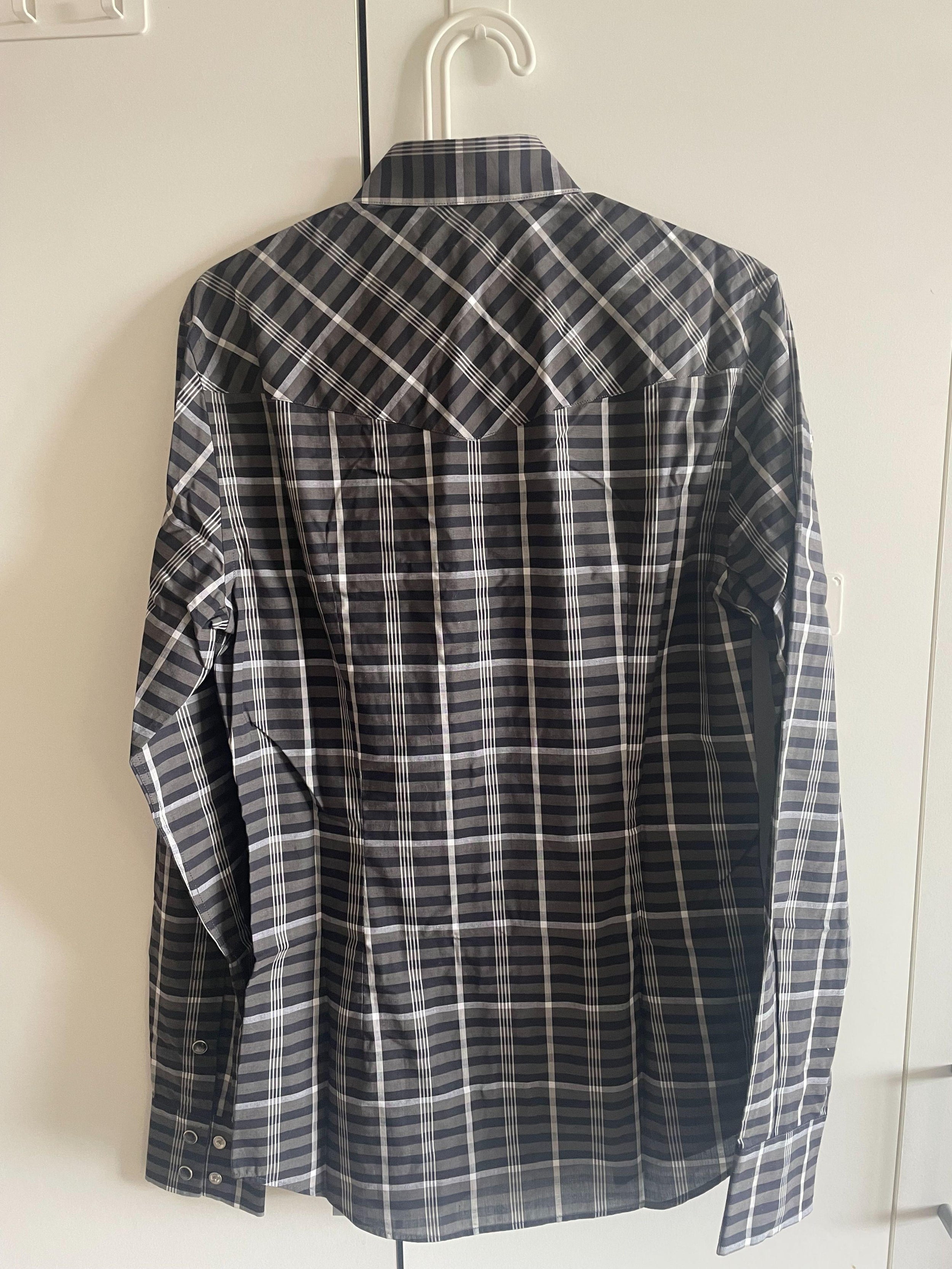 Checked Cotton Long Sleeved Shirt