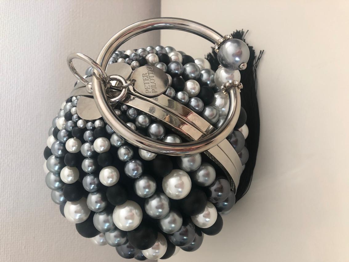 Peter Pilotto x Rosantica Tasseled Beaded Clutch