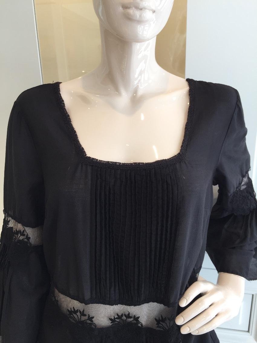 Blumarine Black Silk Tunic