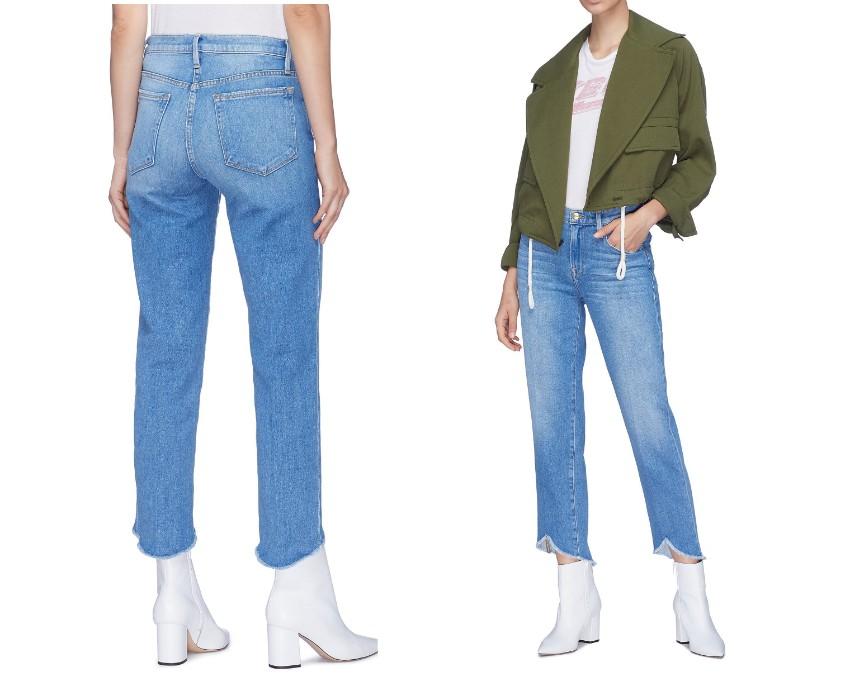 Frame blue Le Noveau Straight Jeans