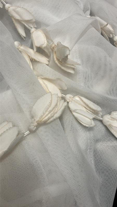 Jacquemus White La Robe Mazzolu Maxi Dress