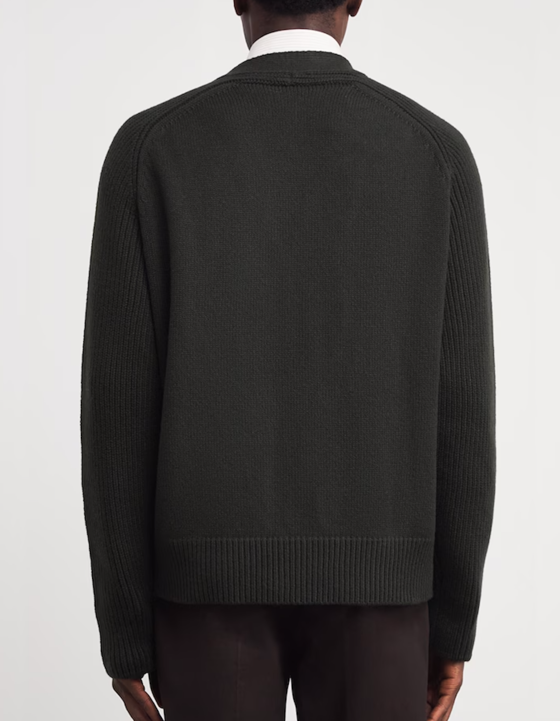 Johnstons Of Elgin Cashmere Ribbed Cardigan
