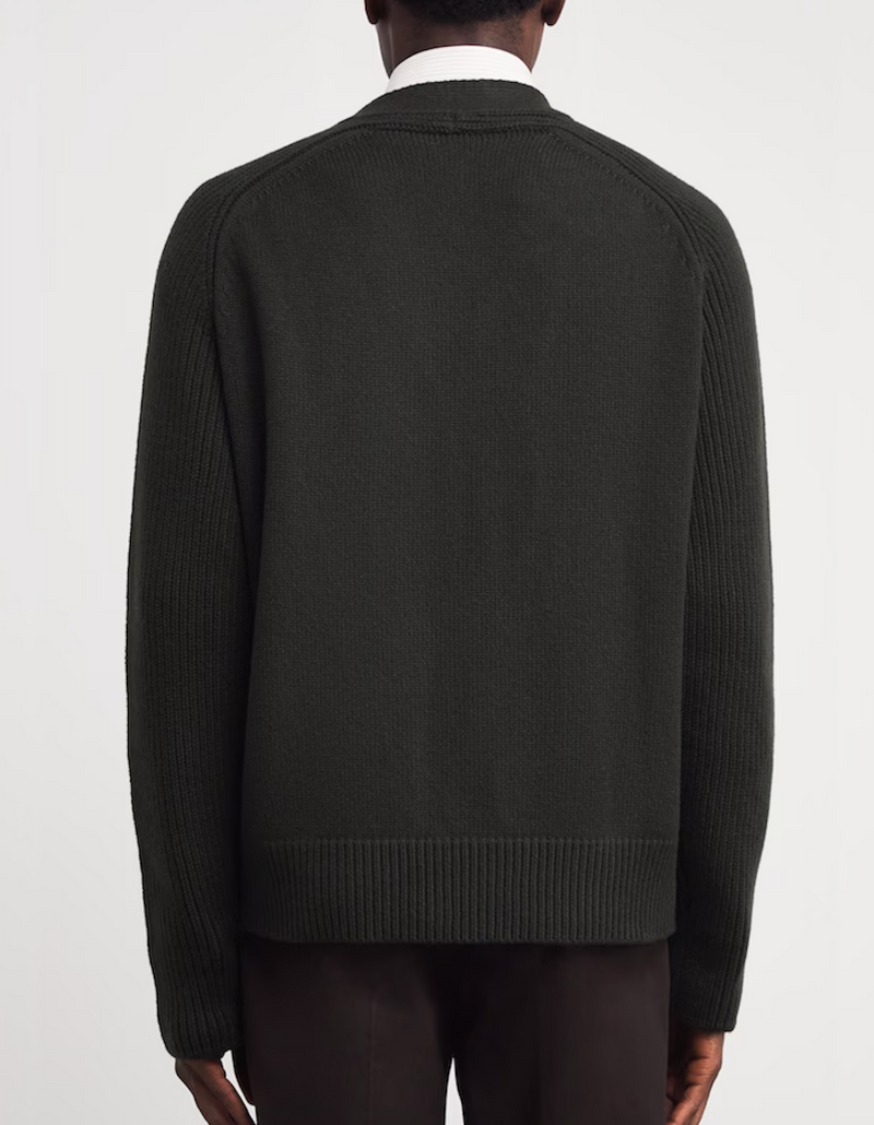 Johnstons Of Elgin Cashmere Ribbed Cardigan