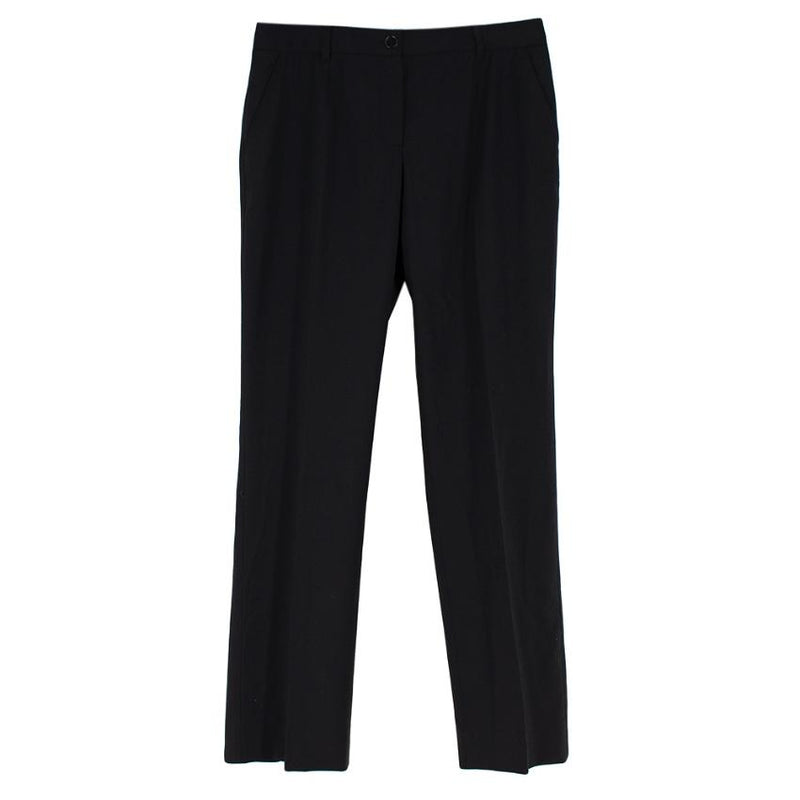 Dolce & Gabbana Classic Fit Black Trousers