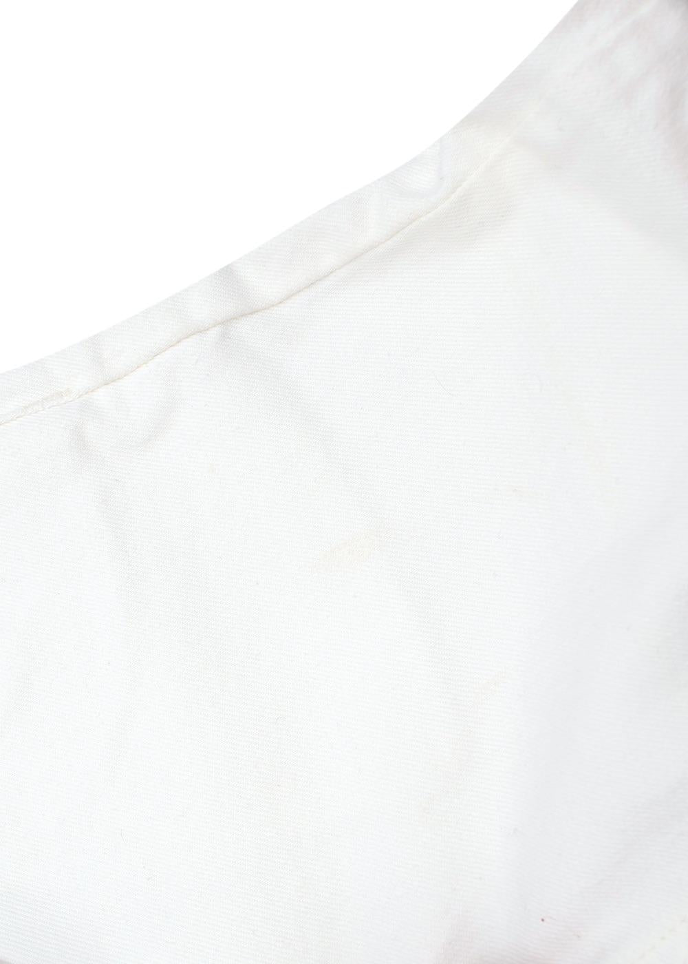 White Skinny Fringed Hem Jeans